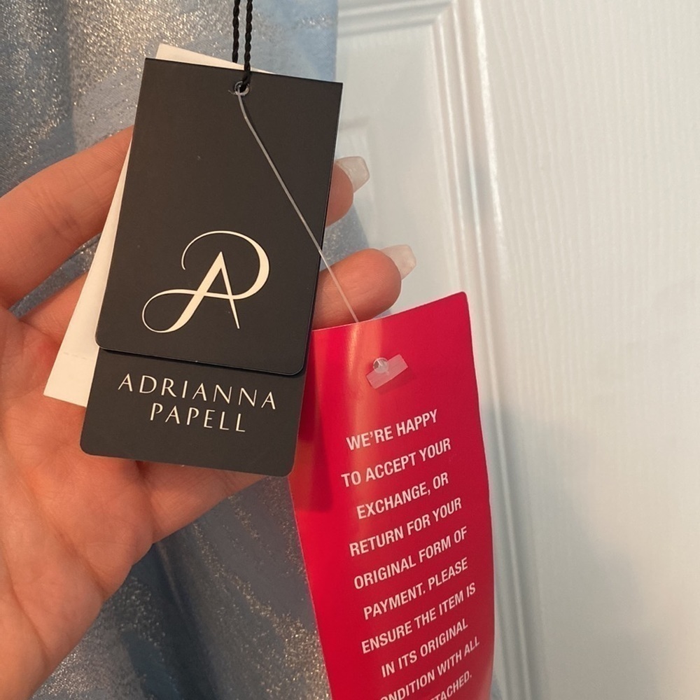 Adrianna Papell High-Low Cocktail Dress - Picture 10 of 16